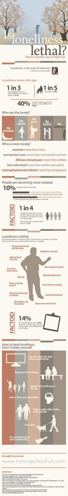 Is Loneliness Lethal